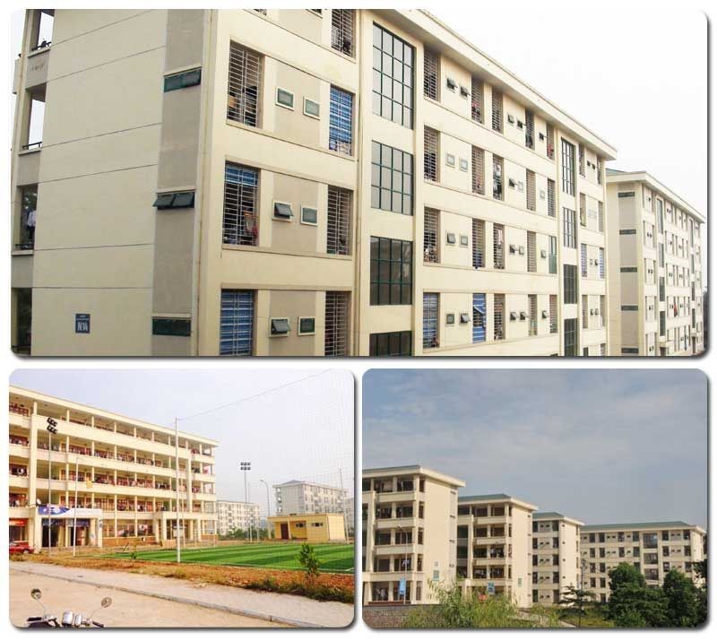 The Dormitory has been synchronously built, modern, convenient with high security